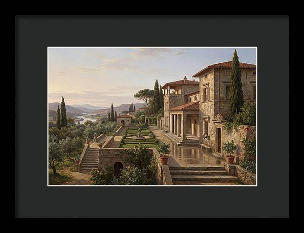 Villa Landscape Serenity