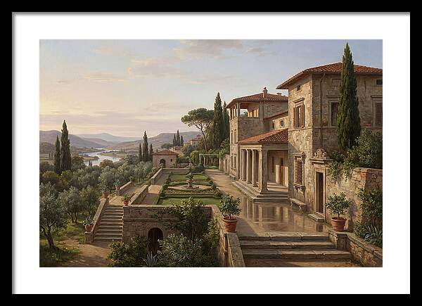 Villa Landscape Serenity