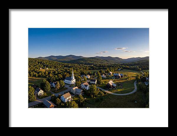 Village Serenity At Dusk