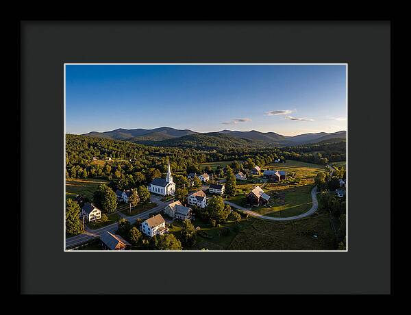 Village Serenity At Dusk