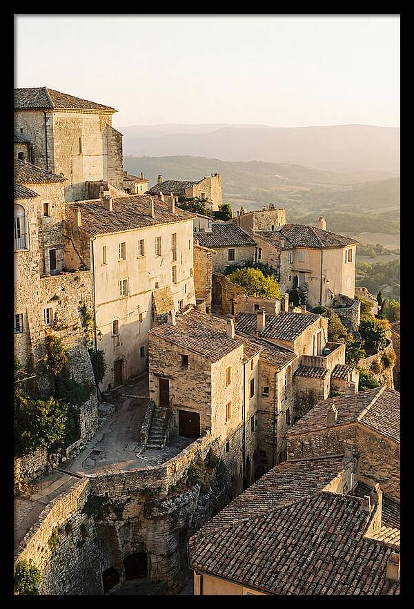 Village Serenity At Dusk