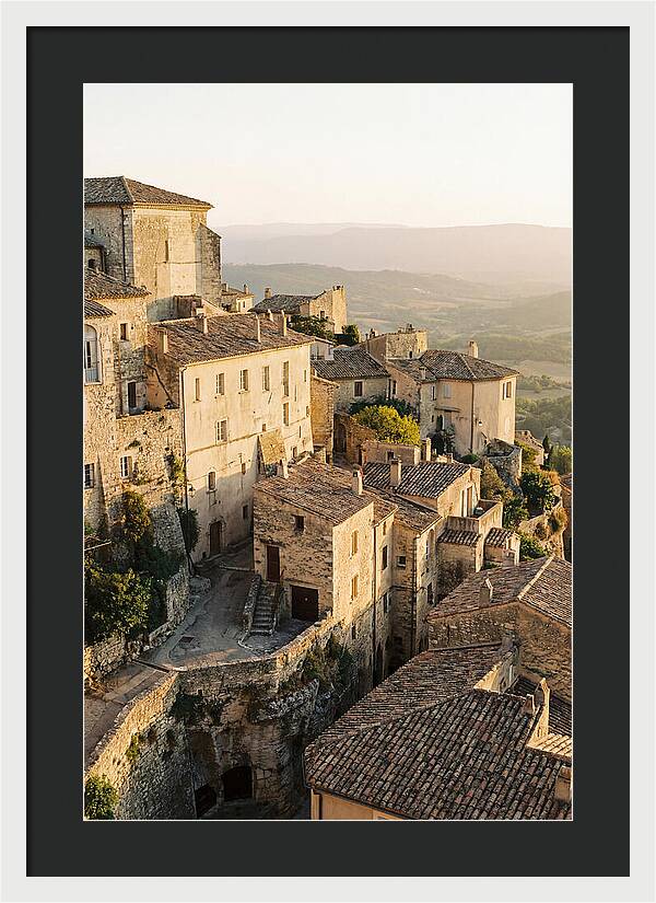 Village Serenity At Dusk