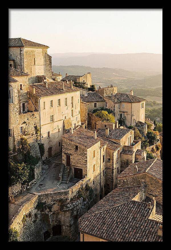 Village Serenity At Dusk