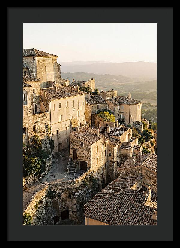 Village Serenity At Dusk