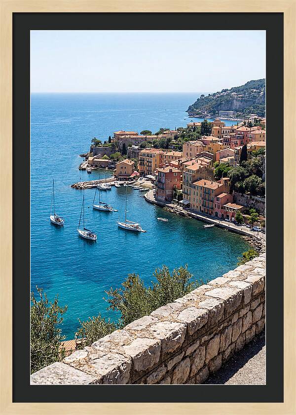 Villefranche Sur Mer Harbor View
