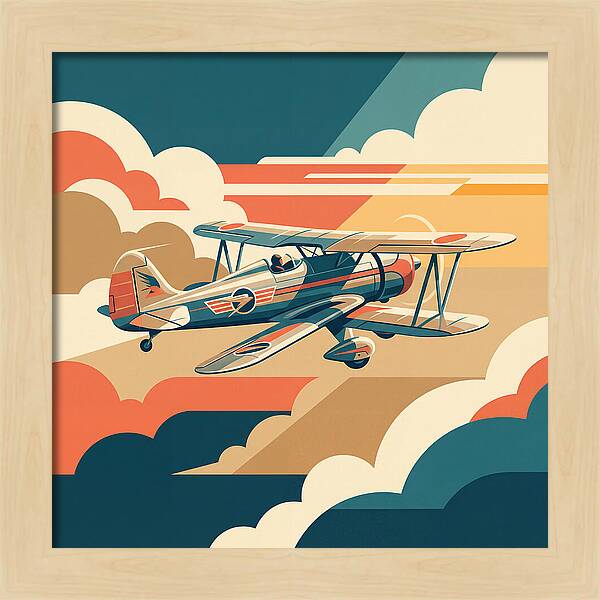 Vintage Airplane Adventure