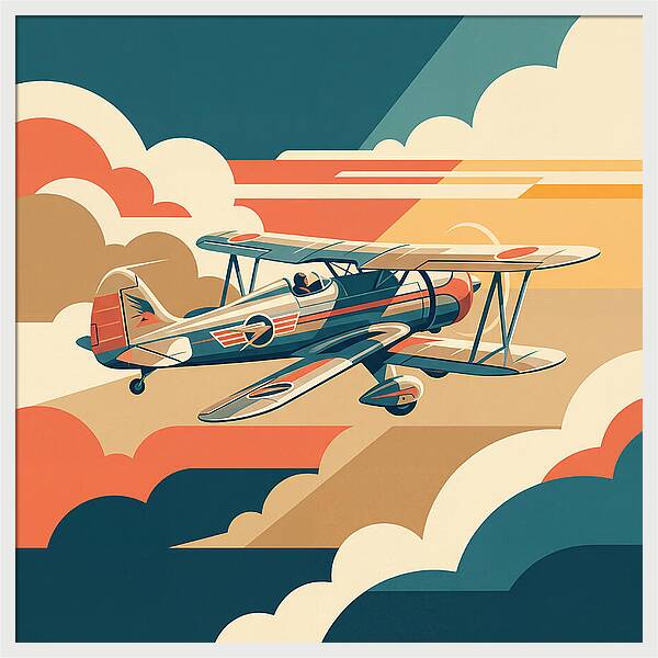Vintage Airplane Adventure
