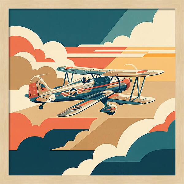 Vintage Airplane Adventure
