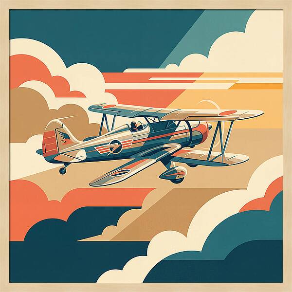 Vintage Airplane Adventure