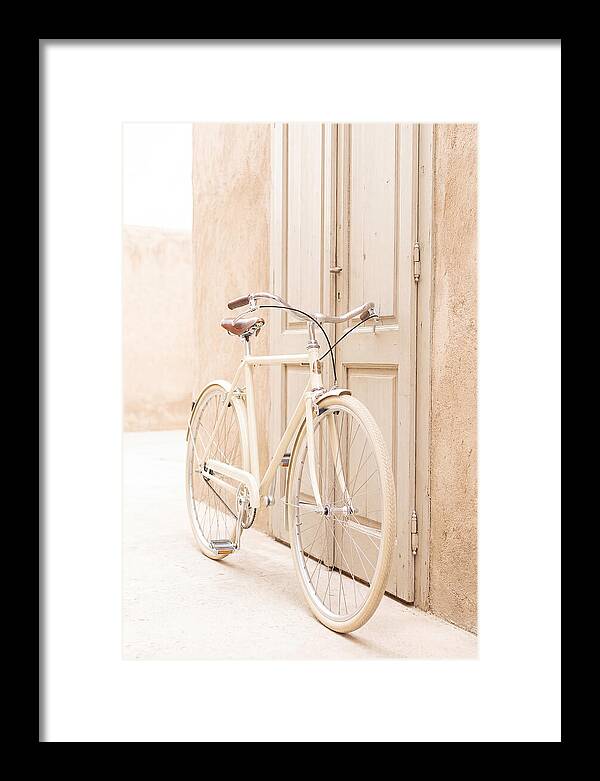 Vintage Bicycle By The Door