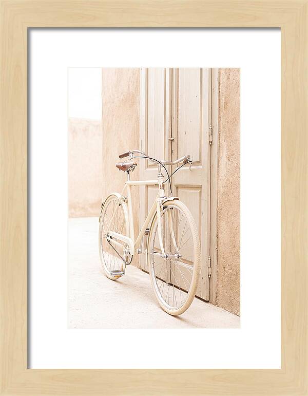 Vintage Bicycle By The Door