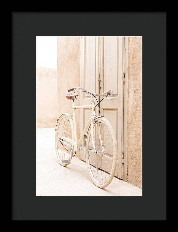 Vintage Bicycle By The Door