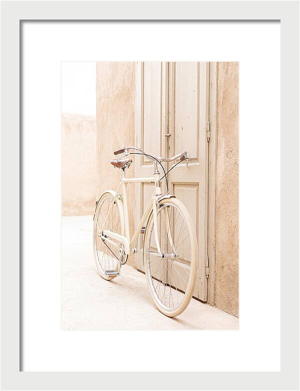 Vintage Bicycle By The Door