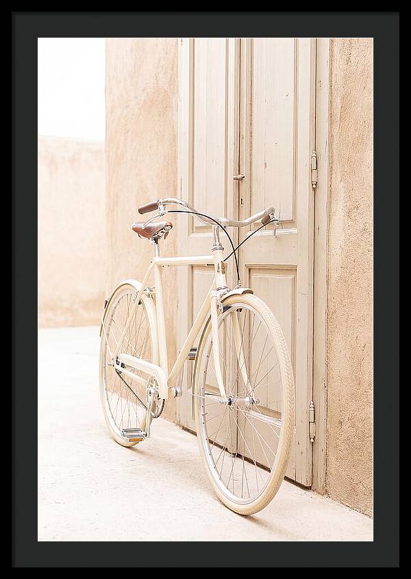 Vintage Bicycle By The Door