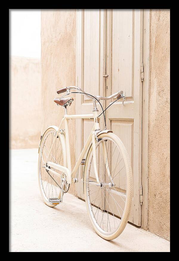 Vintage Bicycle By The Door