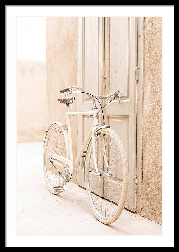Vintage Bicycle By The Door