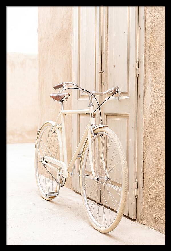 Vintage Bicycle By The Door