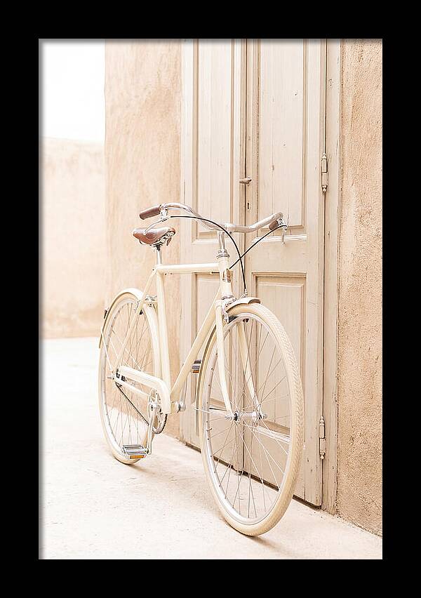 Vintage Bicycle By The Door