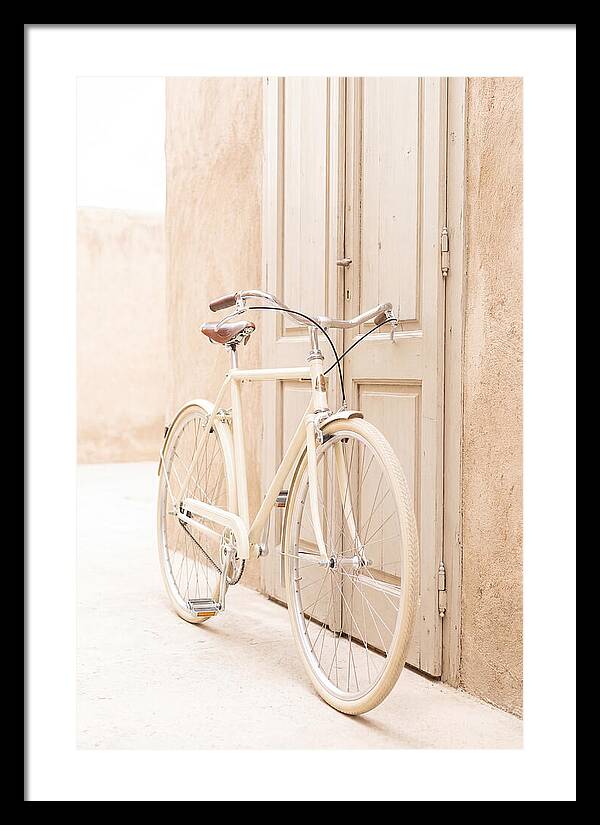 Vintage Bicycle By The Door