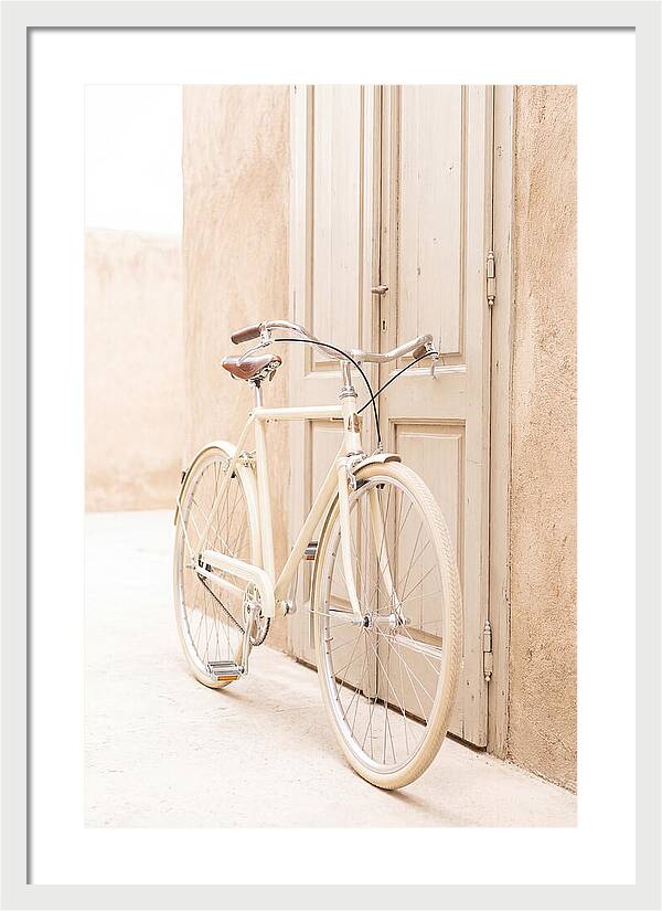 Vintage Bicycle By The Door