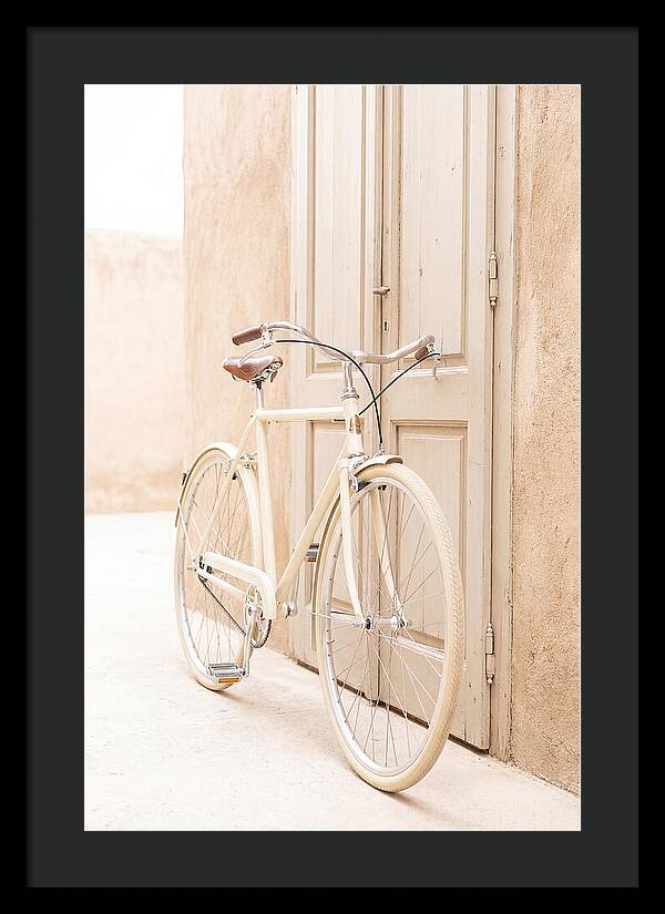 Vintage Bicycle By The Door
