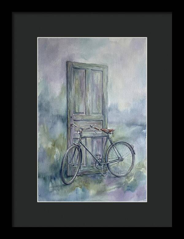 Vintage Bicycle By The Door