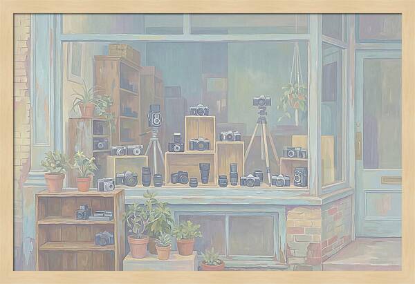 Vintage Camera Shop Display