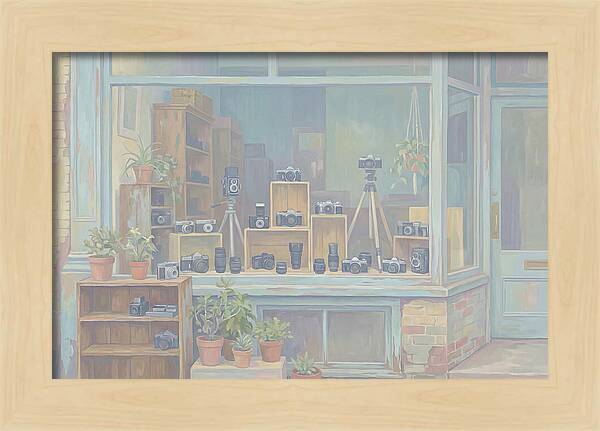 Vintage Camera Shop Display