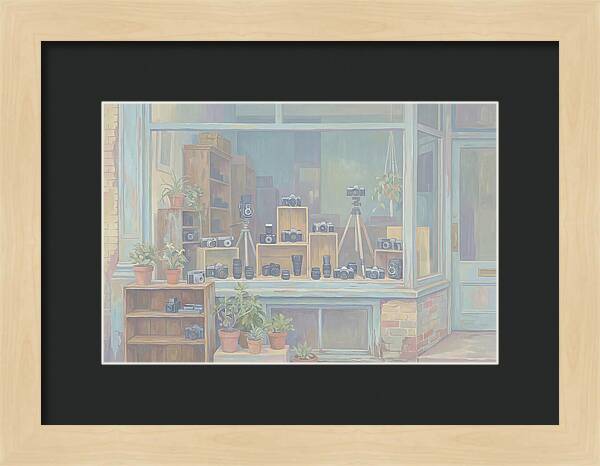 Vintage Camera Shop Display