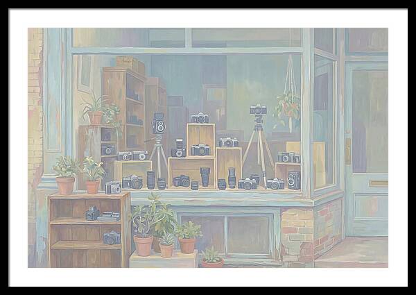 Vintage Camera Shop Display