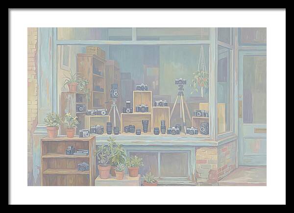 Vintage Camera Shop Display