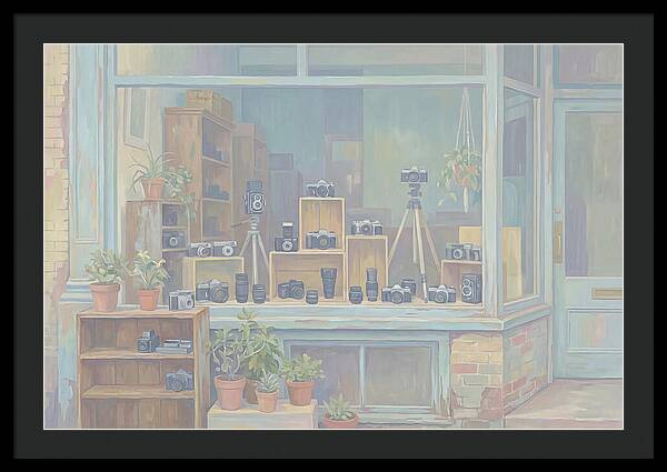 Vintage Camera Shop Display