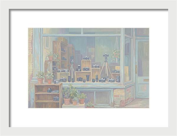 Vintage Camera Shop Display