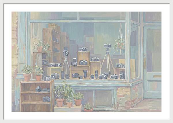 Vintage Camera Shop Display