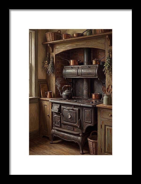 Vintage Cast Iron Range