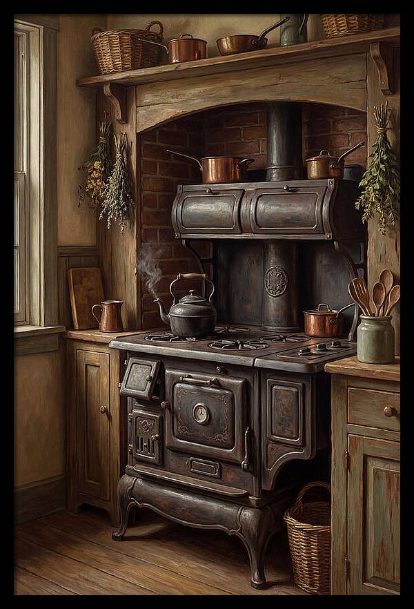 Vintage Cast Iron Range