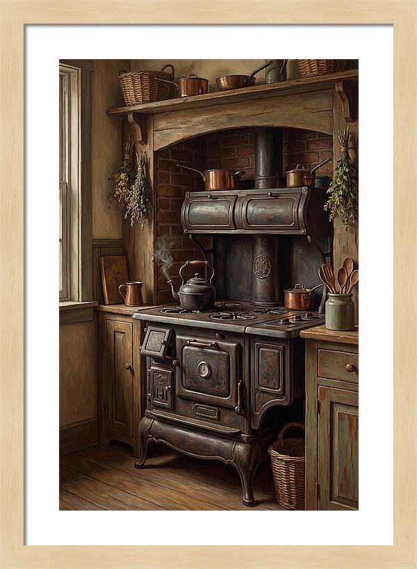 Vintage Cast Iron Range