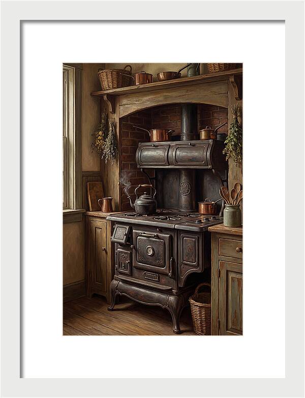 Vintage Cast Iron Range