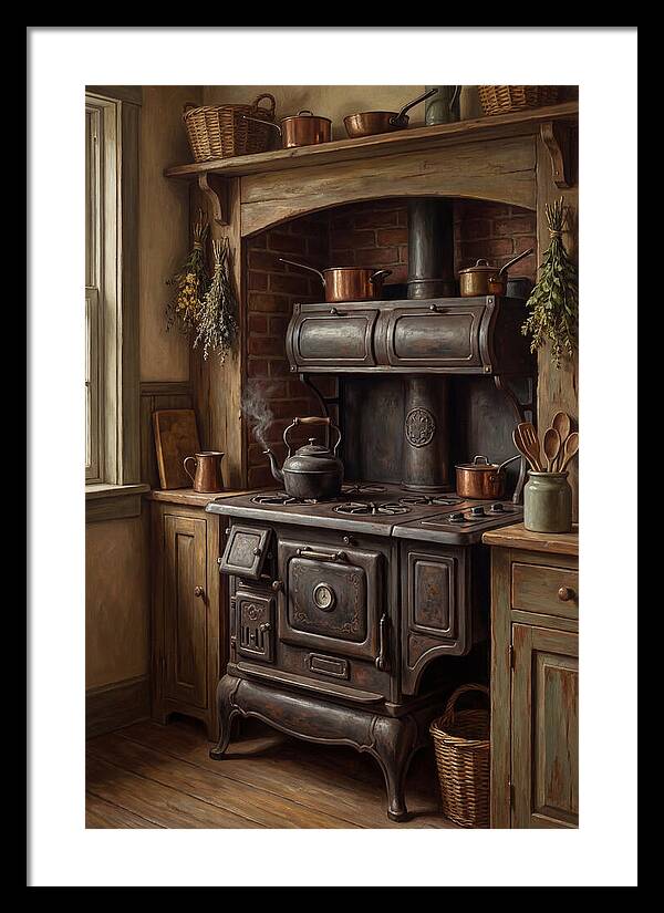 Vintage Cast Iron Range