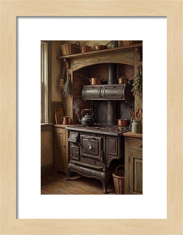 Vintage Cast Iron Range