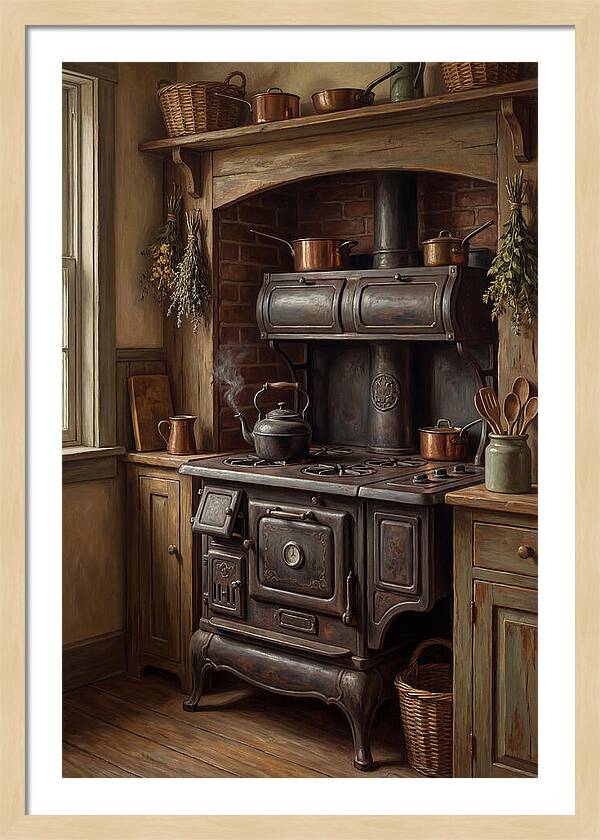 Vintage Cast Iron Range