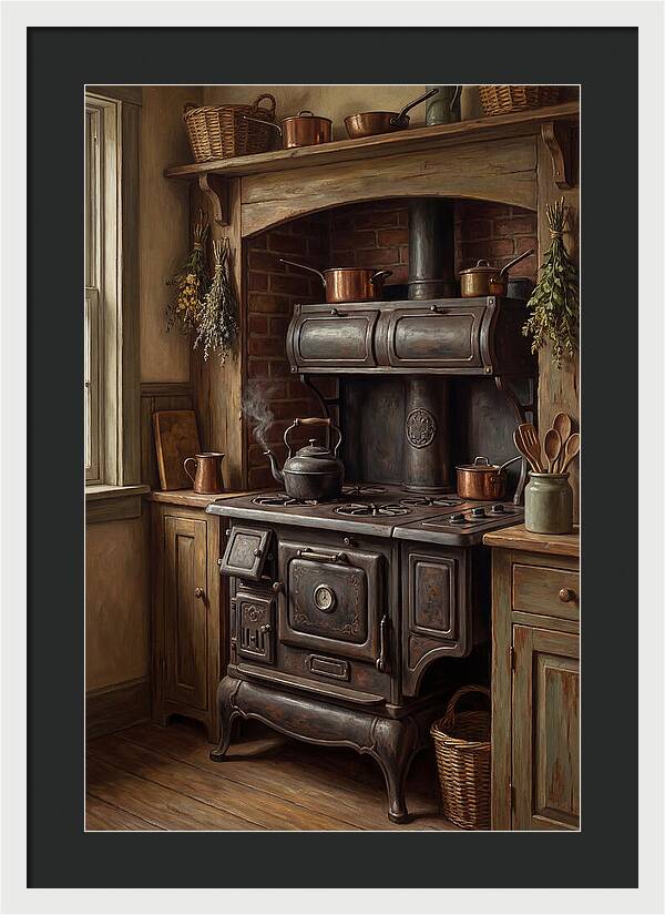 Vintage Cast Iron Range