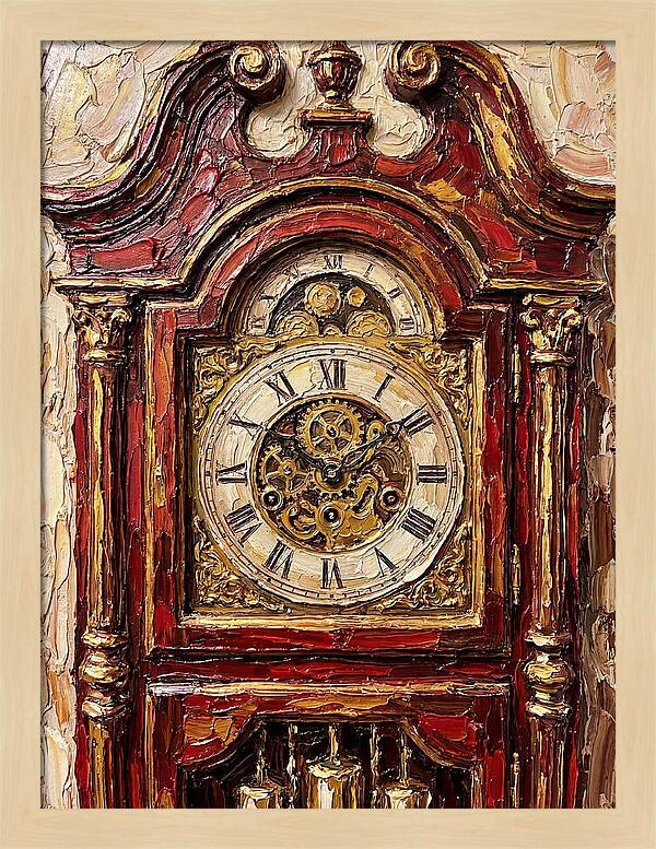 Vintage Clock Elegance