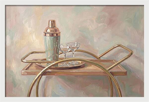 Vintage Cocktail Shaker Elegance