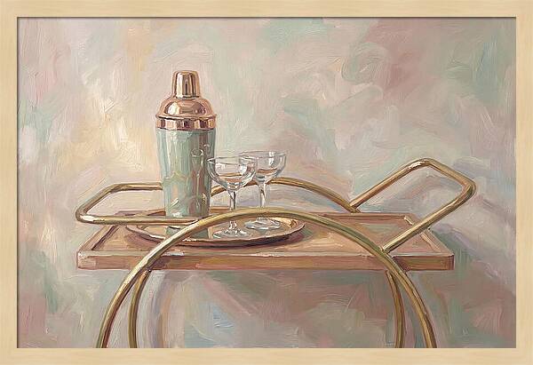 Vintage Cocktail Shaker Elegance