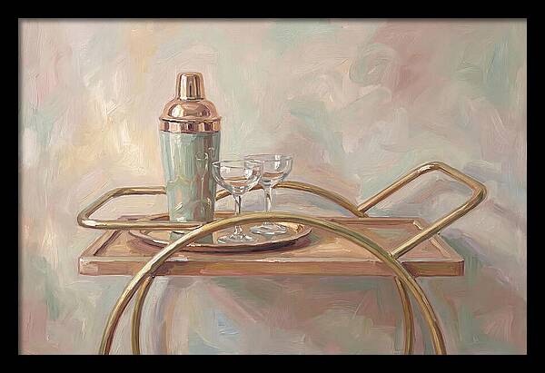 Vintage Cocktail Shaker Elegance