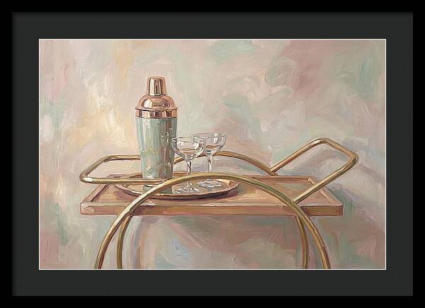 Vintage Cocktail Shaker Elegance