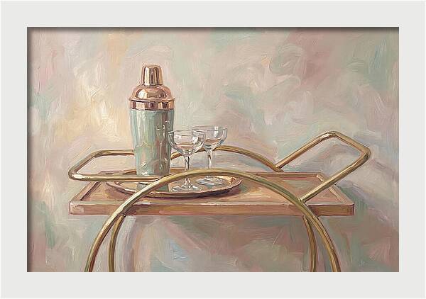 Vintage Cocktail Shaker Elegance