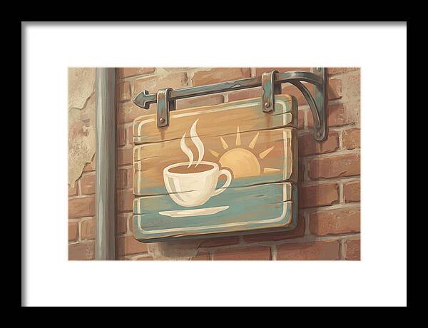 Vintage Coffee Shop Sign