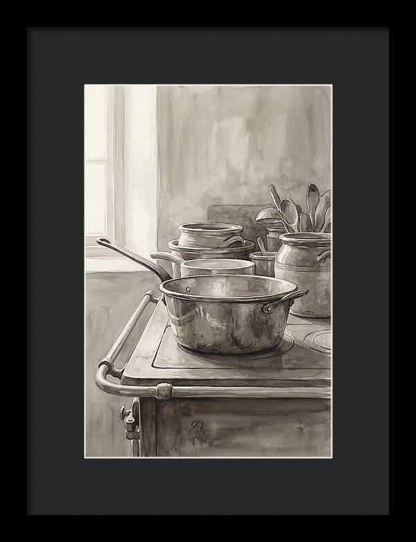 Vintage Copper Kitchen Still Life